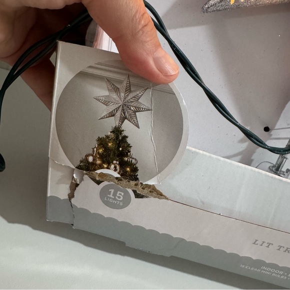 Lit Christmas Tree Topper Target Wondershop - Picture 2 of 4